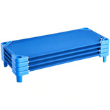 Stackable Kiddie Cot, Pack Of 4, Portable Toddler Nap Cots, Standard Size 52