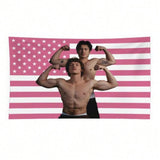 Vintage Heated Rivalry Tapestry, Retro Game Day Flag, Sports Aesthetic Wall Decor, Classic Competition Banner, Bedroom Dorm Decor For Fans, Hudson Williams Connor Storrie Chemistry Flag Teens Adults Home Decor